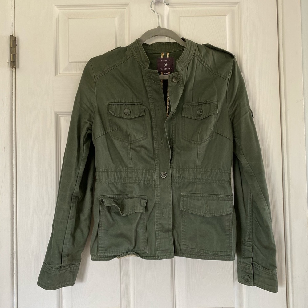 Forever 21 Army  Jacket
